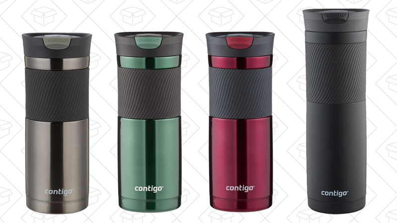 Contigo SnapSeal Byron Travel Mug, 20oz | $6 | AmazonContigo SnapSeal Byron Travel Mug, 24oz | $10 | Amazon